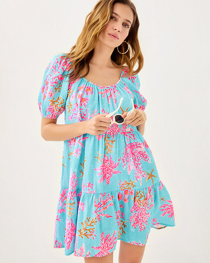 Lilly Pulitzer | Zemini Cover-up - Multi Royal Coral
