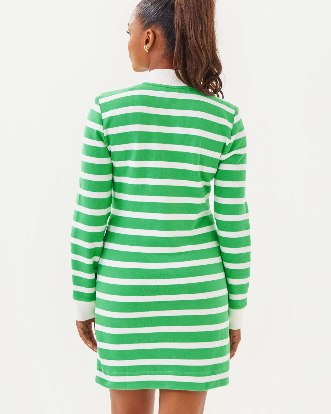 Lilly Pulitzer | Evangeline Dress - Fauna Green Resort White Stripe