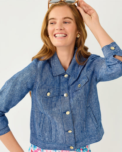 Seaspray Linen Jacket
