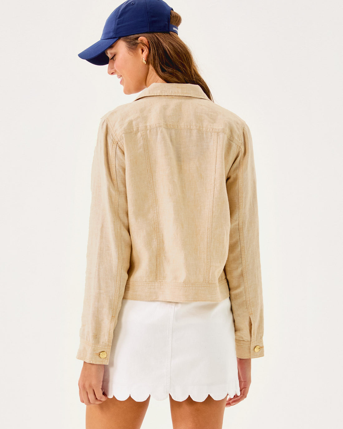 Lilly Pulitzer | Seaspray Linen Jacket