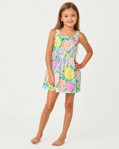 Bellefleur Dress - Multi Lilly Garden