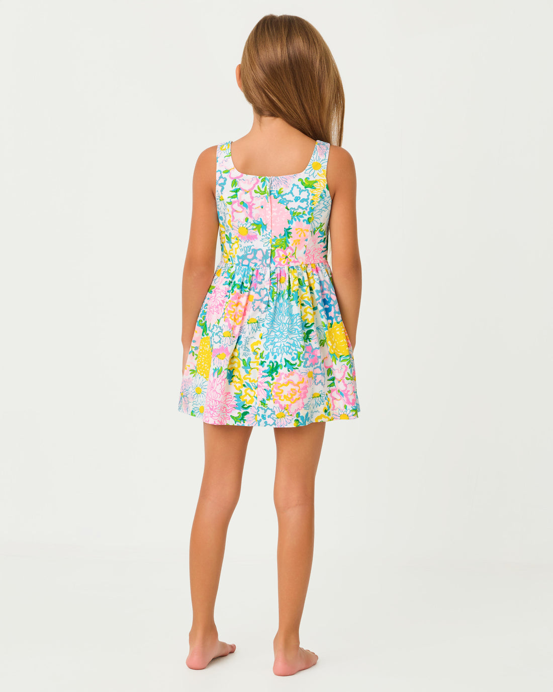Bellefleur Dress - Multi Lilly Garden