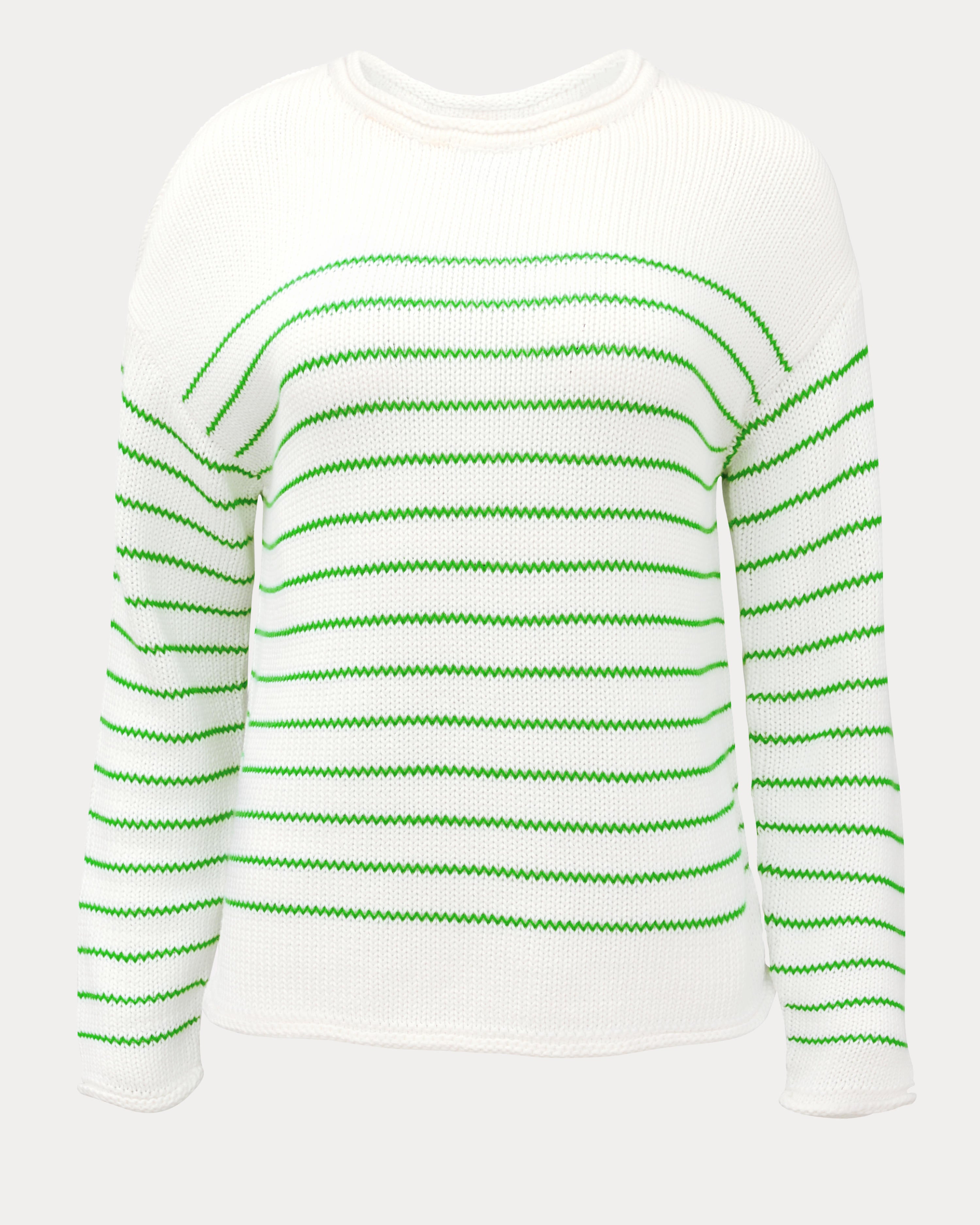 Lotan Sweater - Putting Green Tidepool Stripe