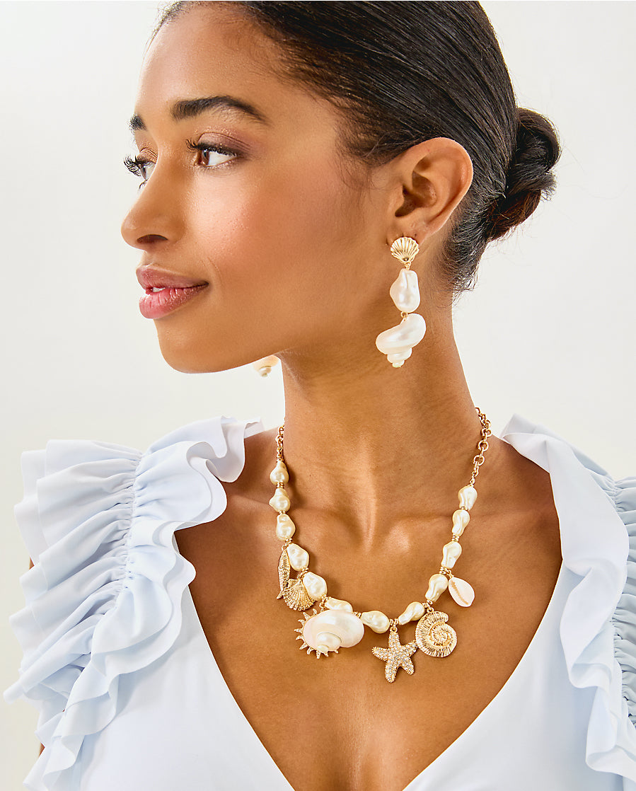Lilly Pulitzer | Summer Serenade Charm Necklace