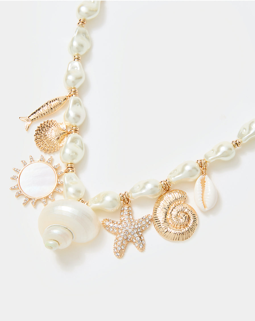 Lilly Pulitzer | Summer Serenade Charm Necklace