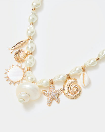 Lilly Pulitzer | Summer Serenade Charm Necklace