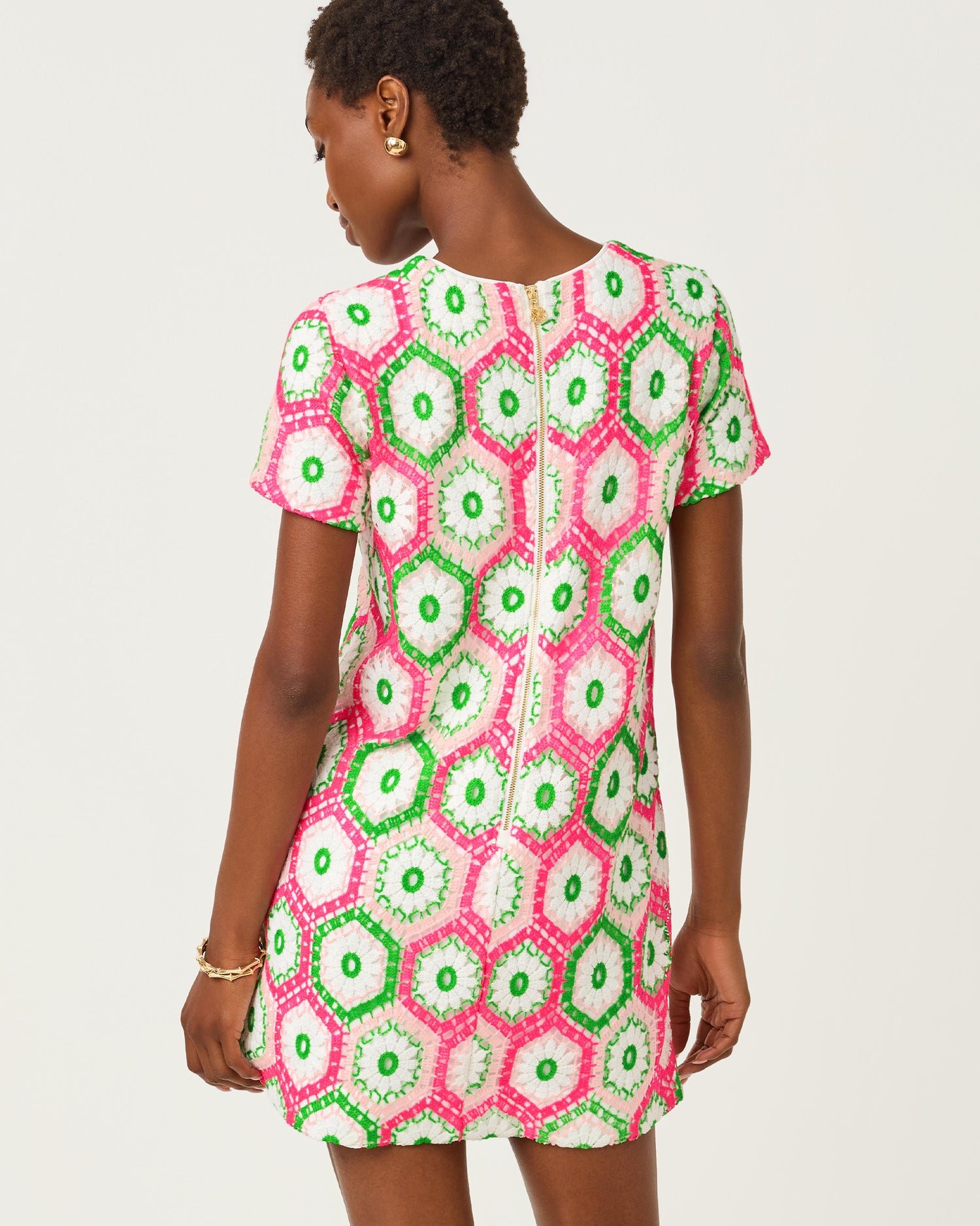 Lilly Pulitzer | Leyla Shift Dress - Cherry Blossom Pink Daisy