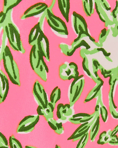 Lilly Pulitzer | Anders Tunic - Rousseau Pink Mane Character Energy