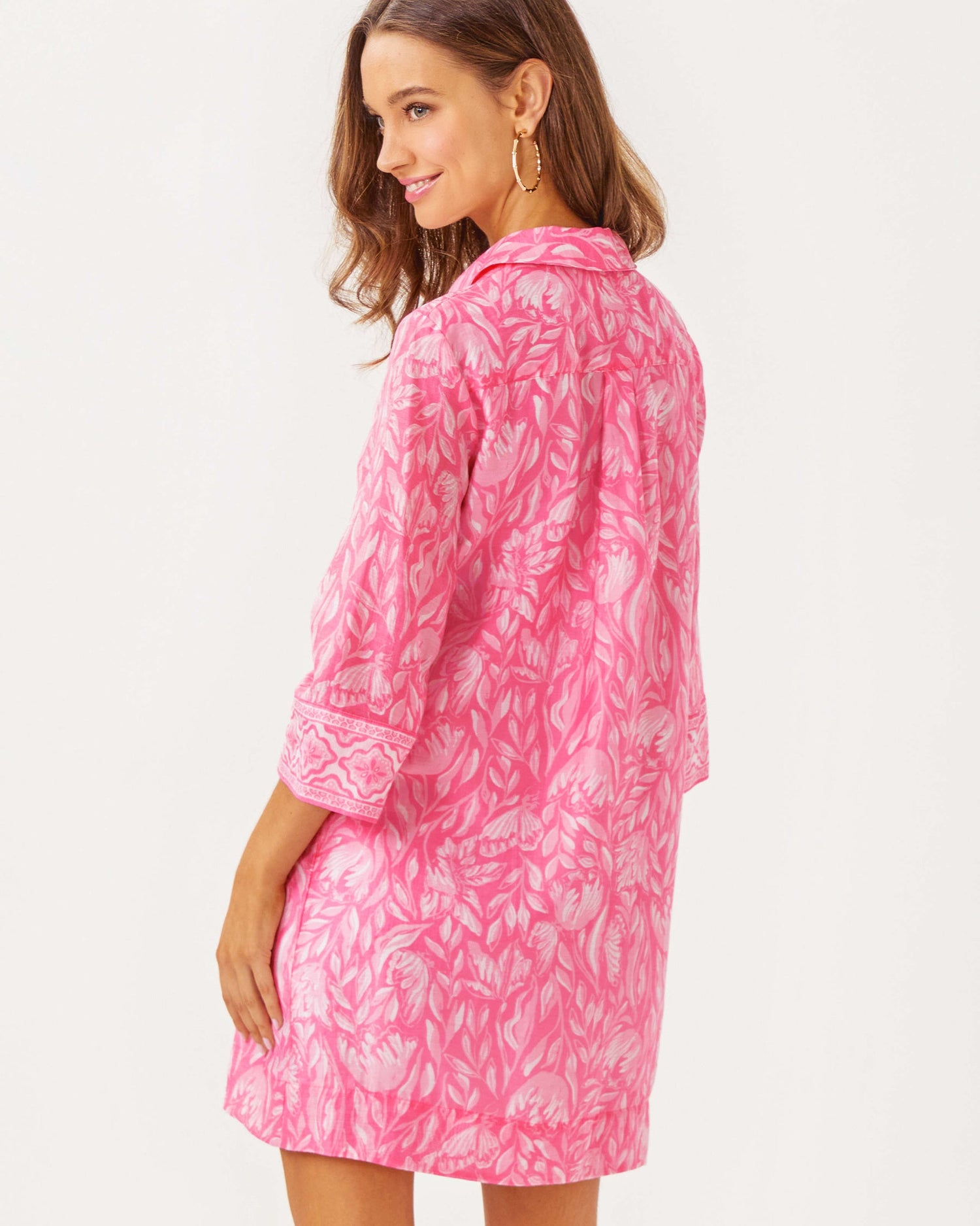 Lilly Pulitzer | Daphnie Tunic Dress - Rousseau Pink Tulip To Tango