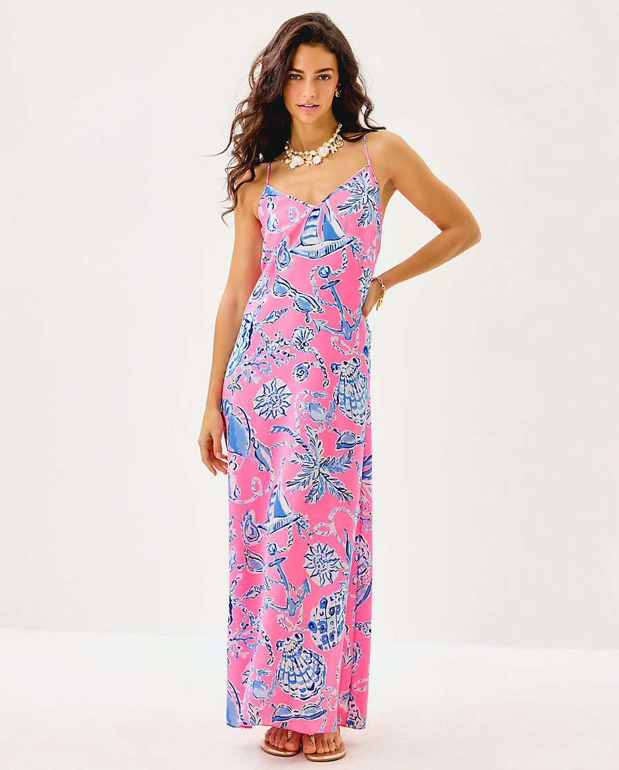 Lilly Pulitzer | Verica Silk Maxi Dress