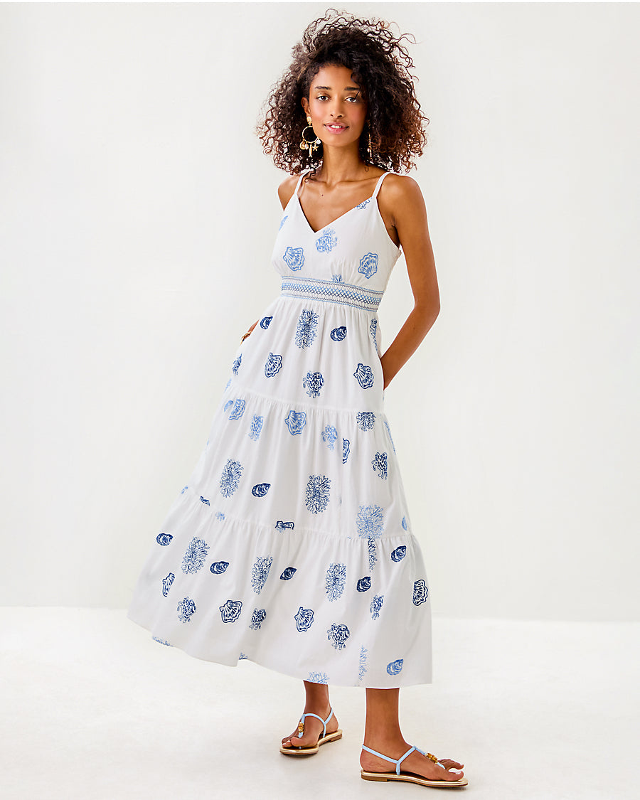 Lilly Pulitzer | Zanna Embroidered Cotton Dress