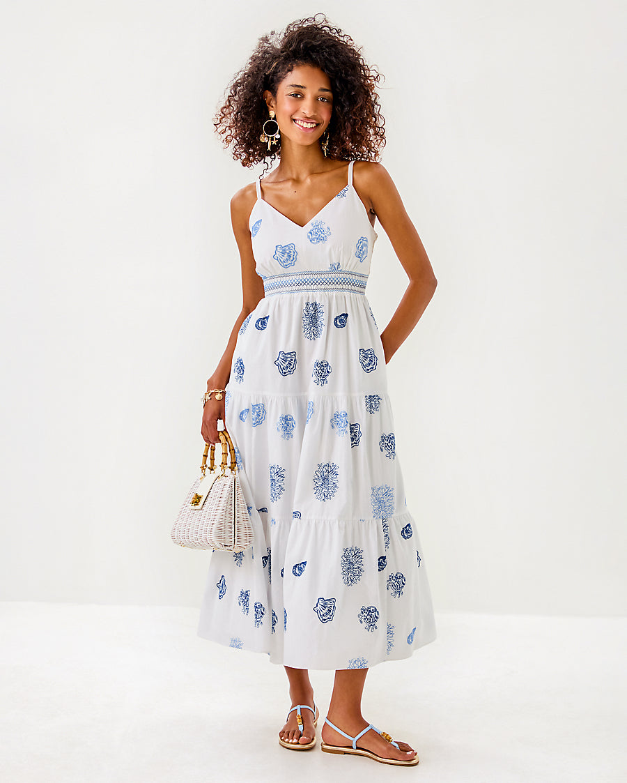 Lilly Pulitzer | Zanna Embroidered Cotton Dress