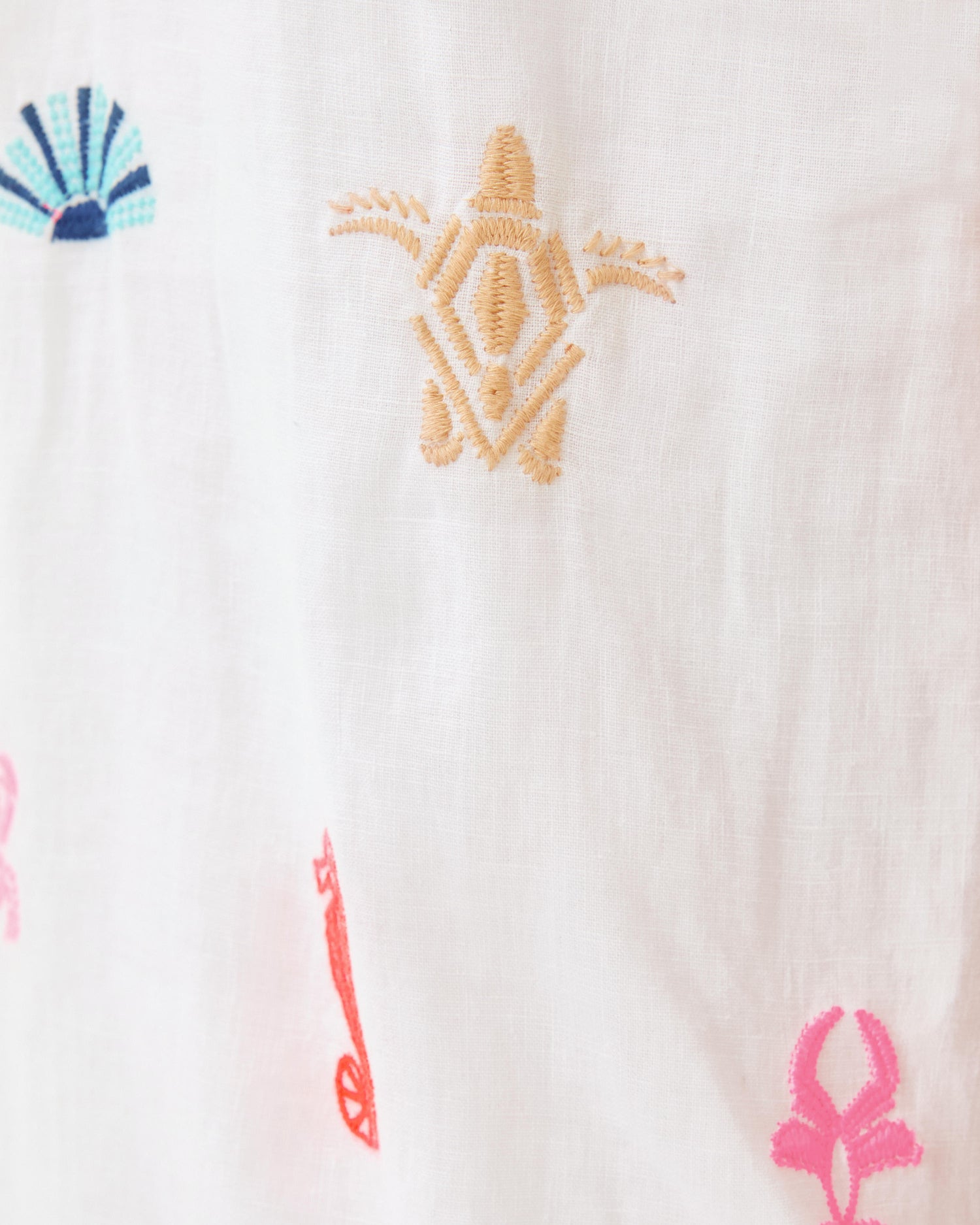 Lilly Pulitzer | Mialeigh Elbow Sleeve Linen Dress