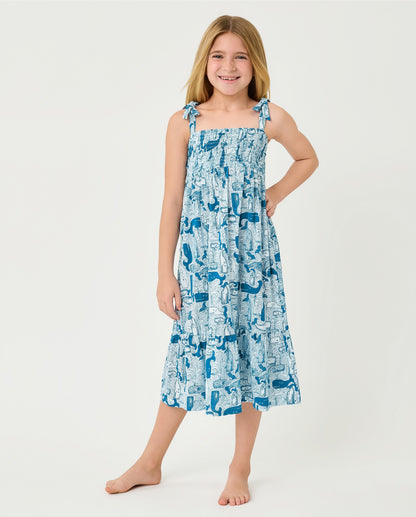 Girls Mini Kailua Maxi Dress