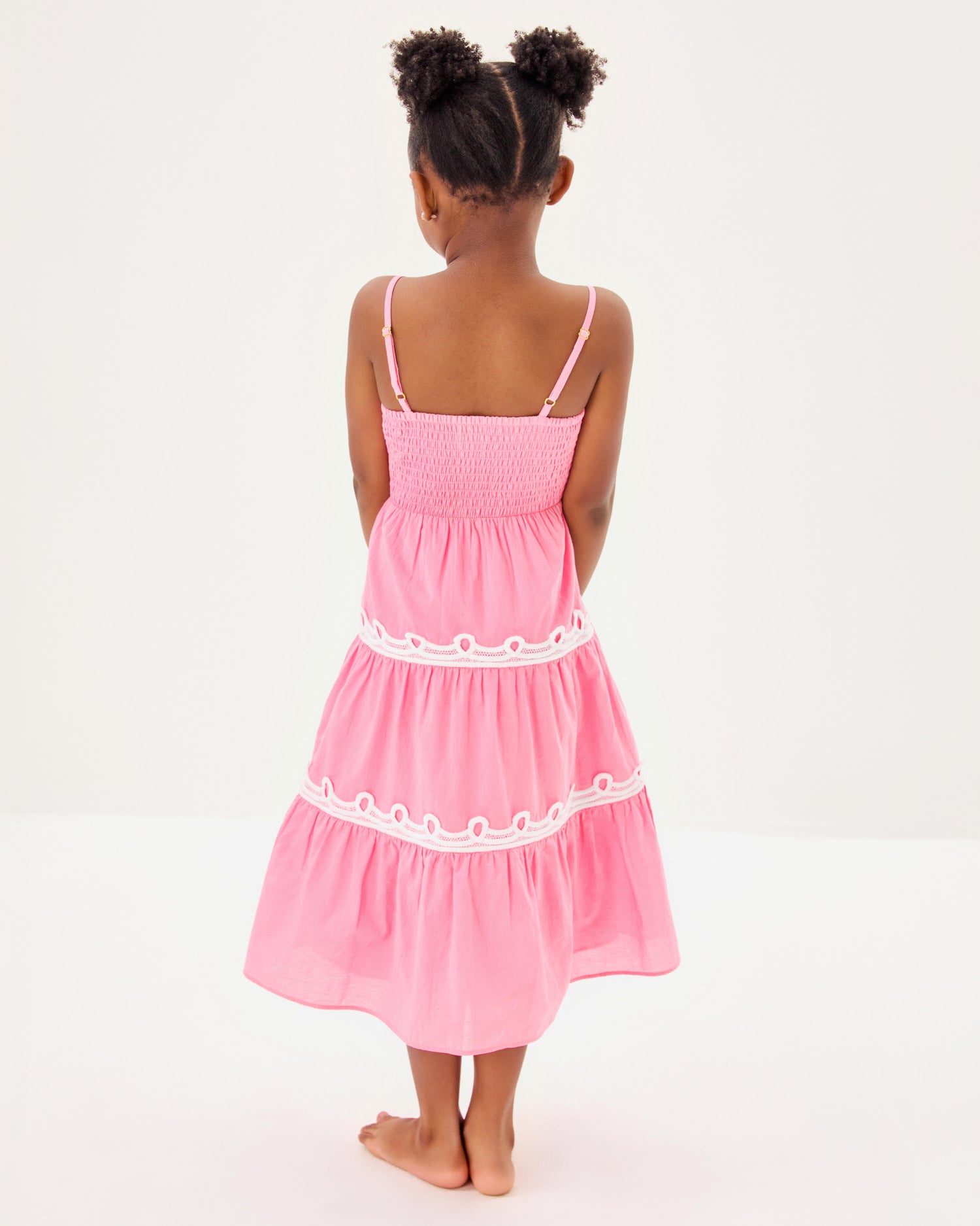 Lilly Pulitzer | Girls Mini Zanna Midi Dress - Conch Shell Pink