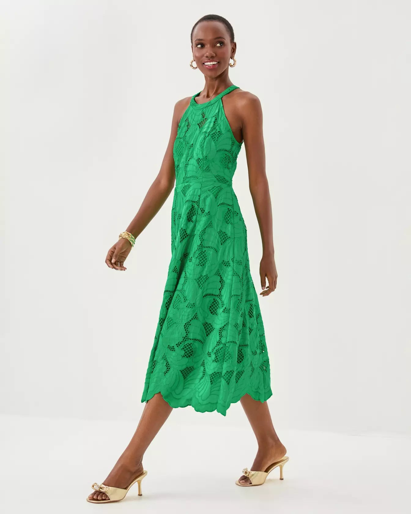 Lilly Pulitzer | Denise Lace Midi Dress