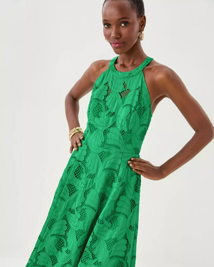 Lilly Pulitzer | Denise Lace Midi Dress