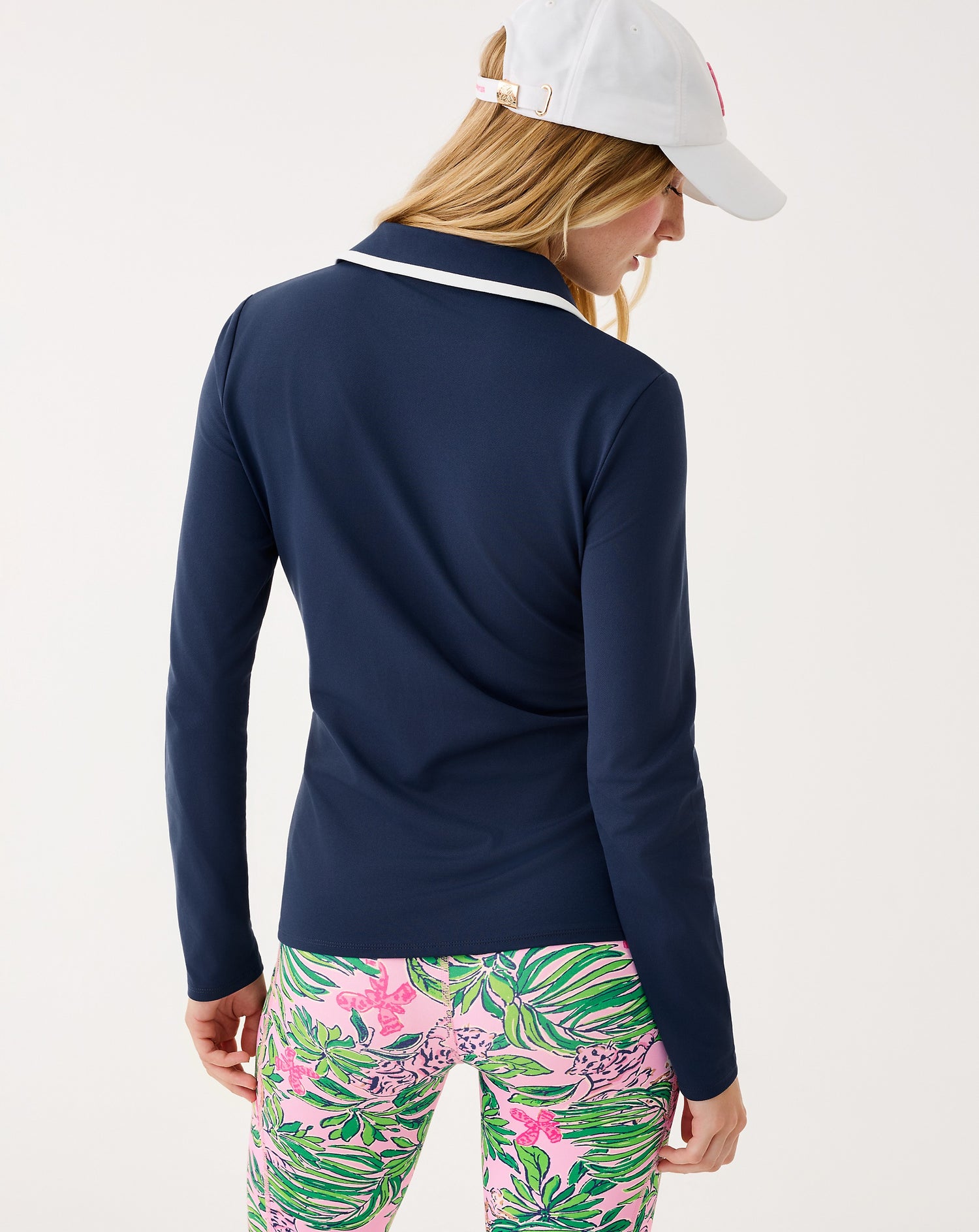 Lilly Pulitzer | Frida Half Zip Long Sleeve