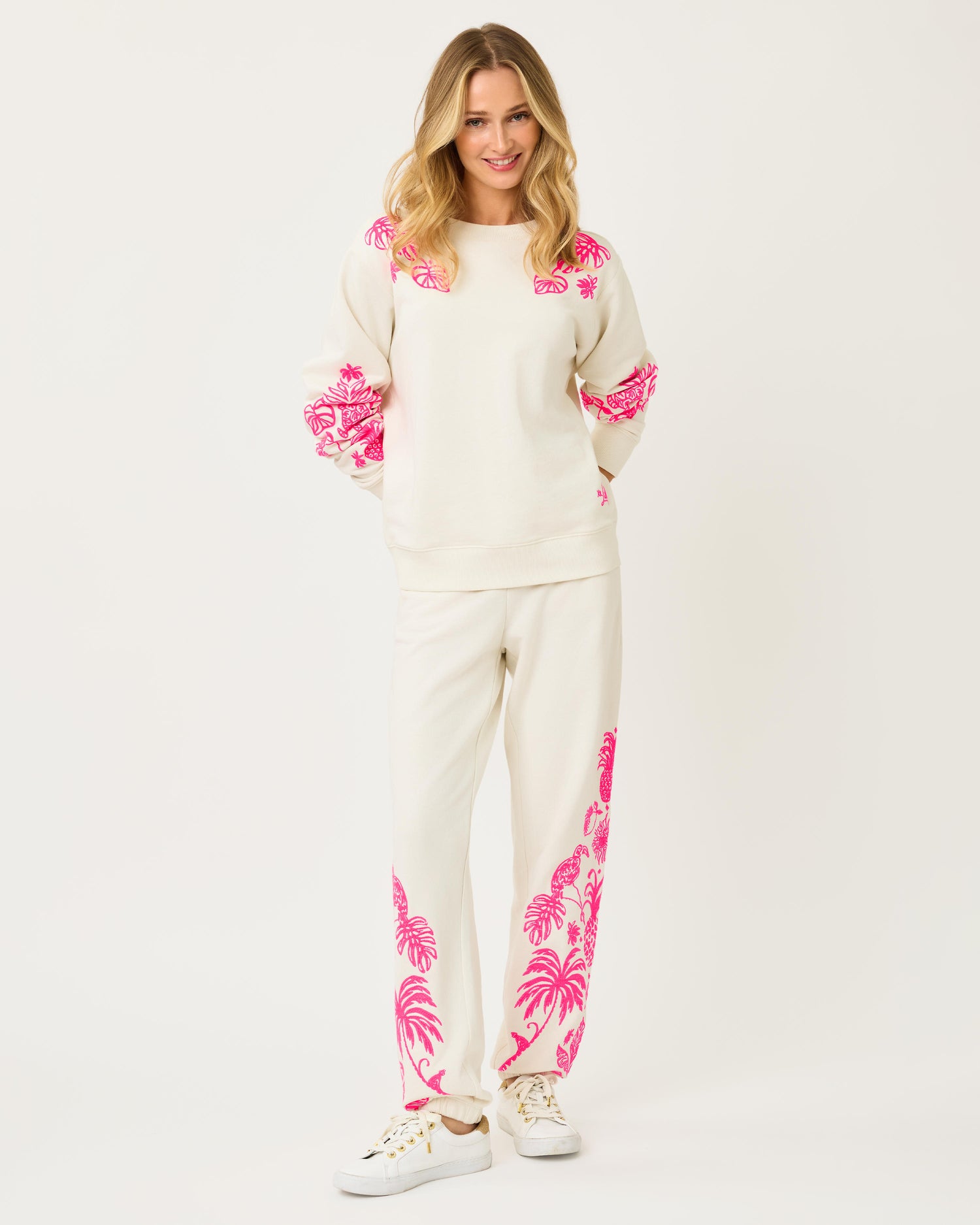 Lilly Pulitzer | 30&quot; Silvie Embroidered Jogger