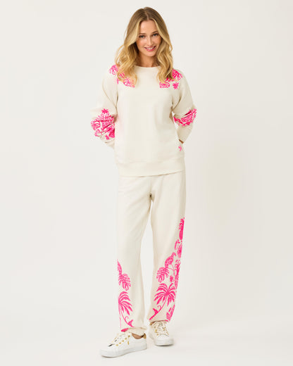 Lilly Pulitzer | 30&quot; Silvie Embroidered Jogger
