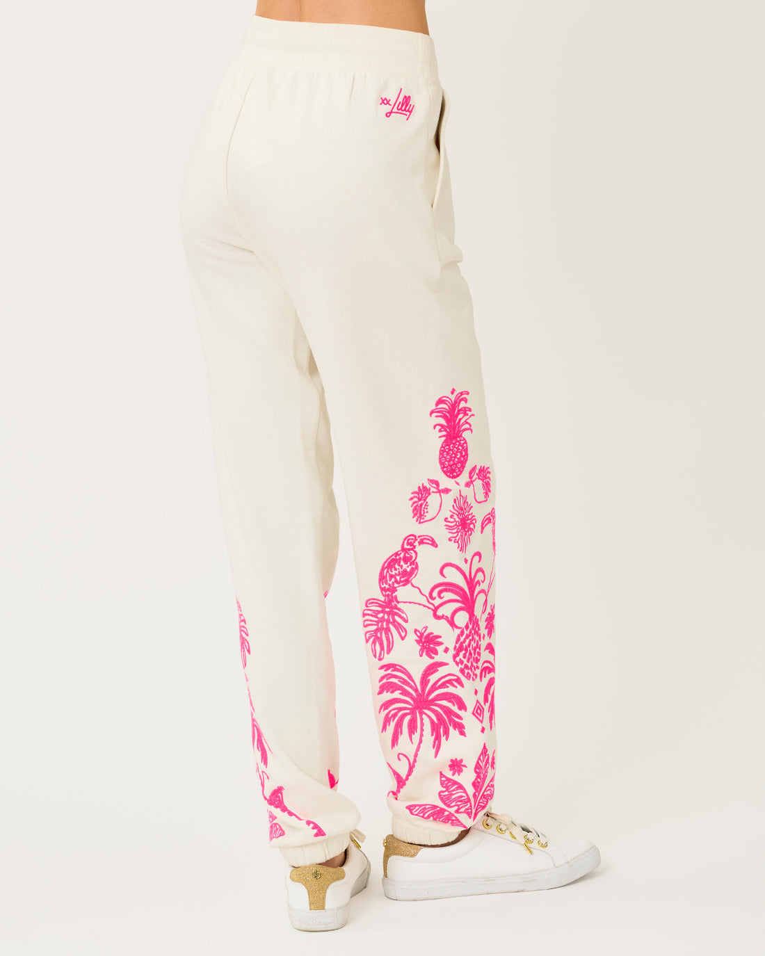 Lilly Pulitzer | 30&quot; Silvie Embroidered Jogger