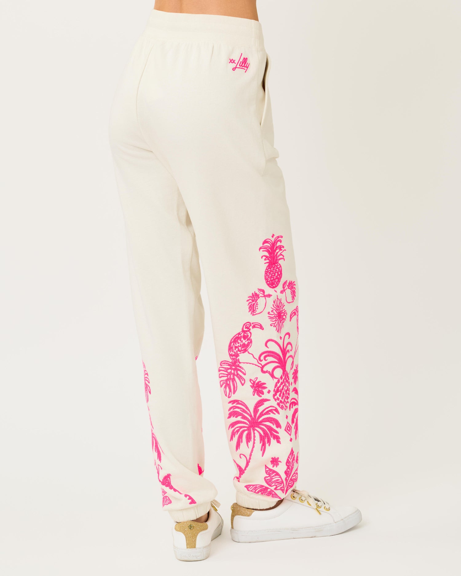 Lilly Pulitzer | 30&quot; Silvie Embroidered Jogger