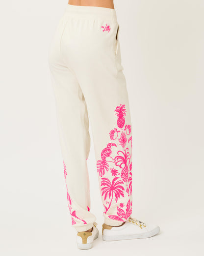 Lilly Pulitzer | 30&quot; Silvie Embroidered Jogger