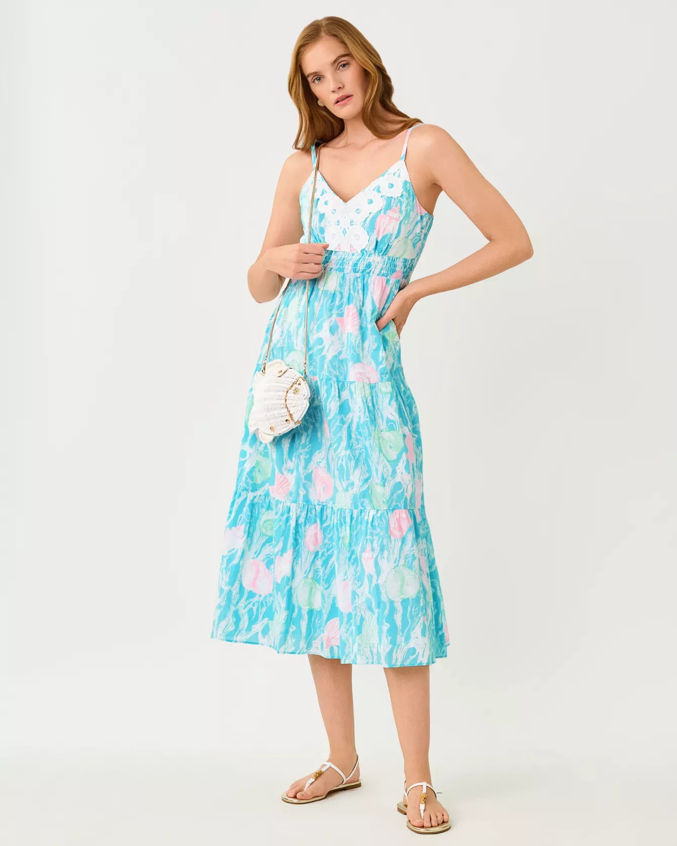 Zanna Cotton Midi Dress