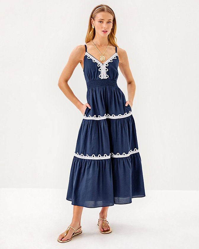 Lilly Pulitzer | Zanna Cotton Midi Dress
