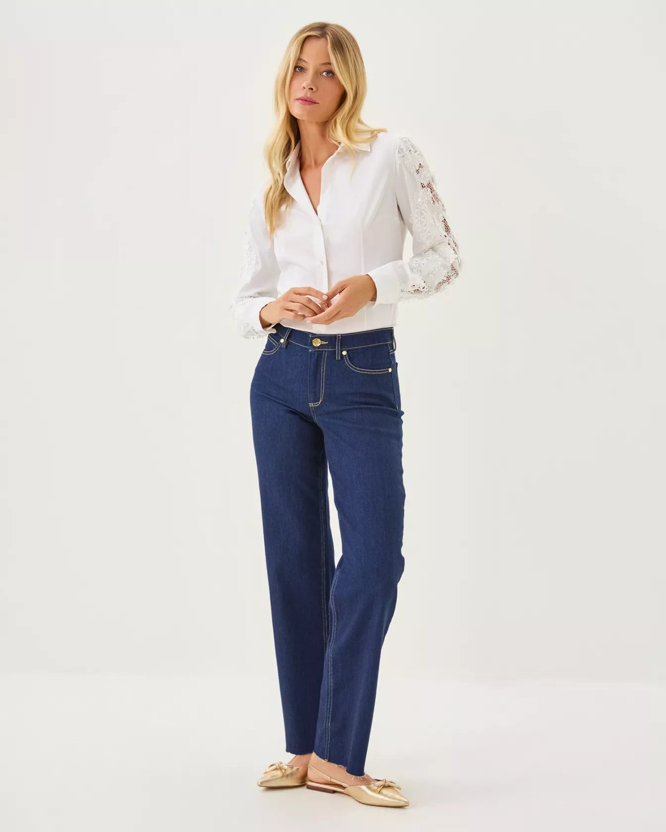 Lilly Pulitzer | The Lace Lilly Shirt