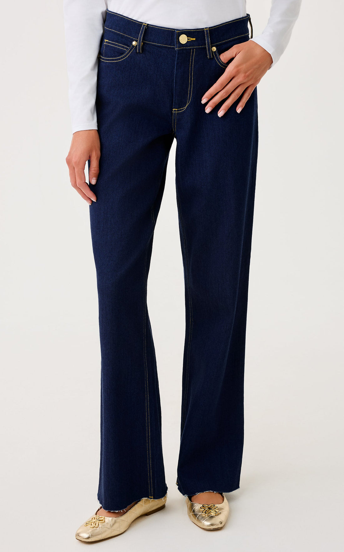 Lilly Pulitzer | 33" Anniston High Rise Jeans