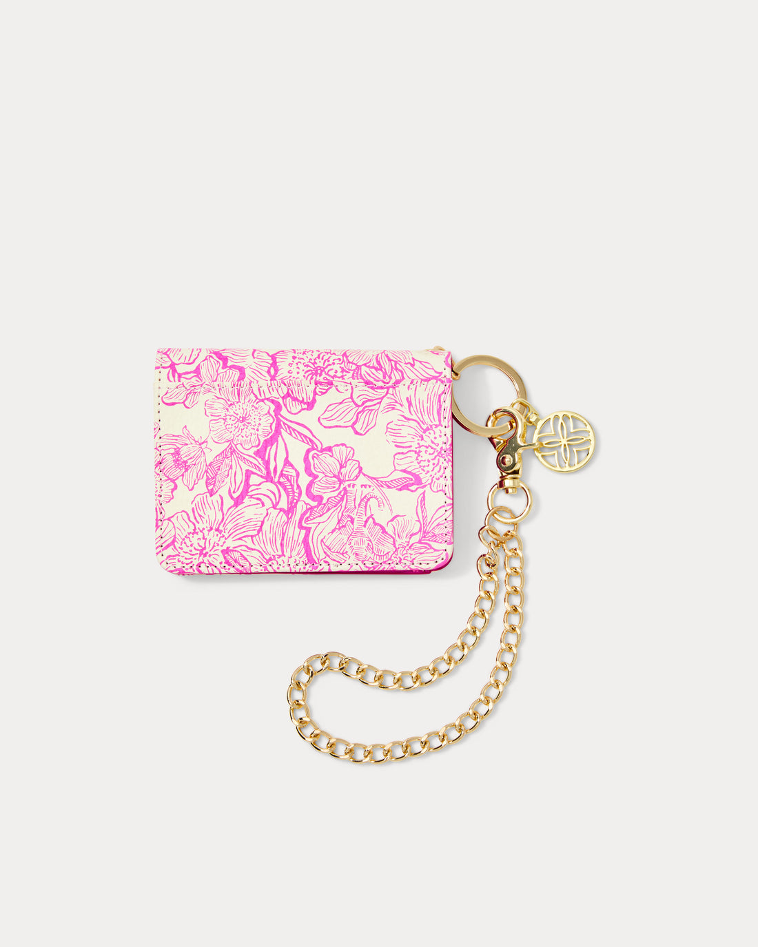 Lilly Pulitzer | Snap Card Case, Unforgettable Pink