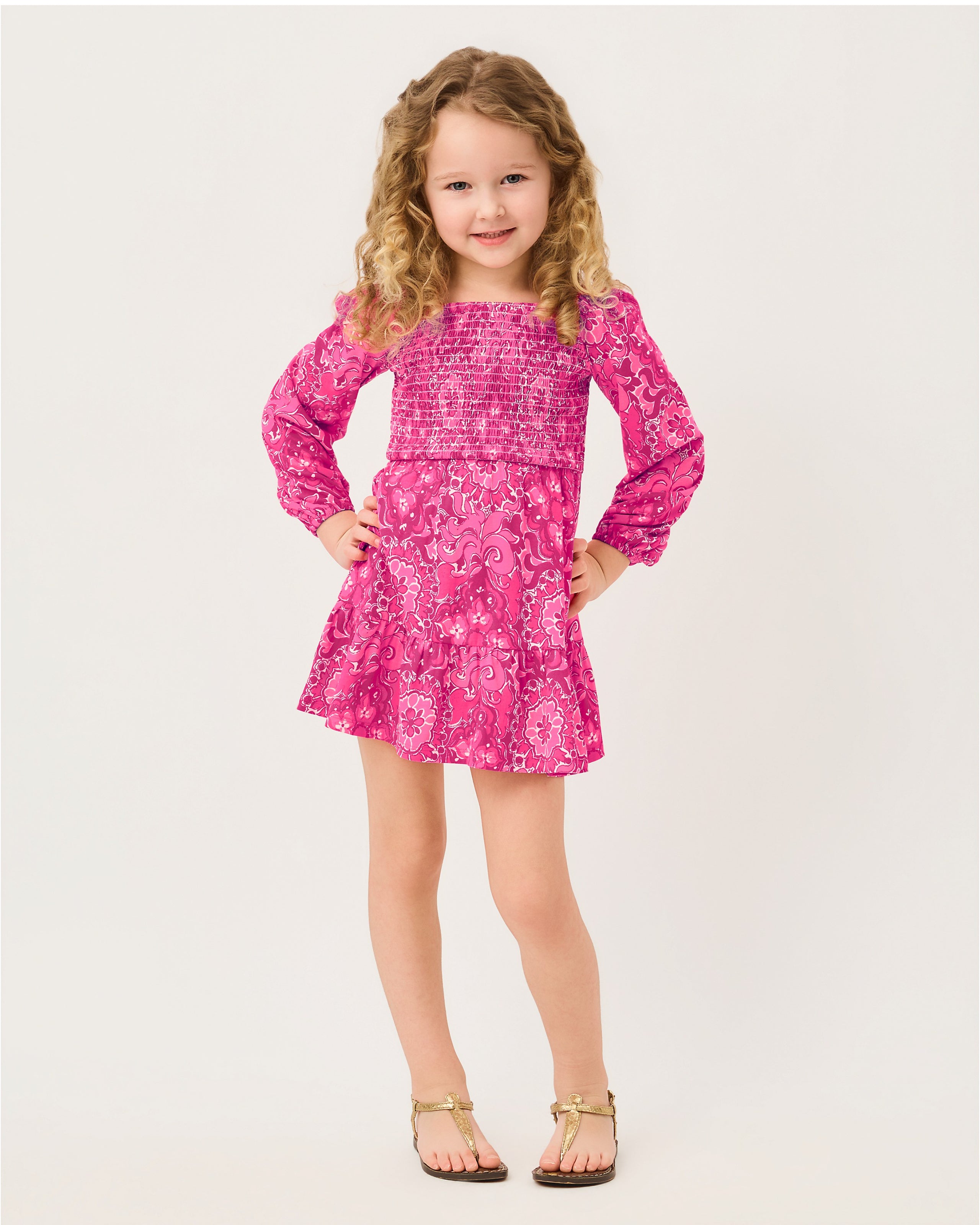Mini Jilly Long Sleeved Dress