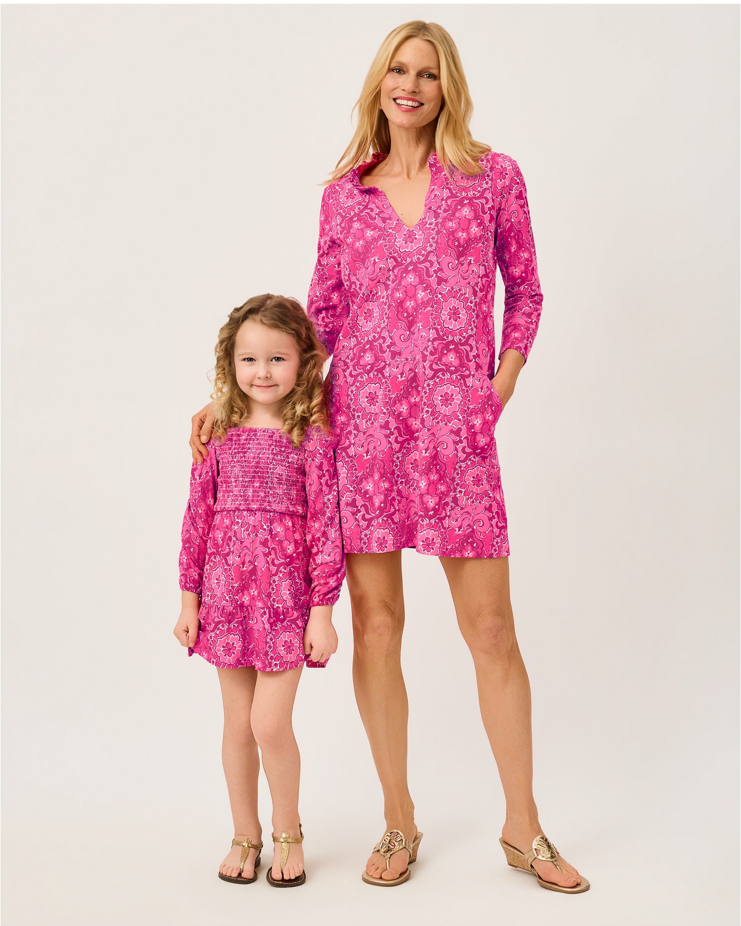 Mini Jilly Long Sleeved Dress