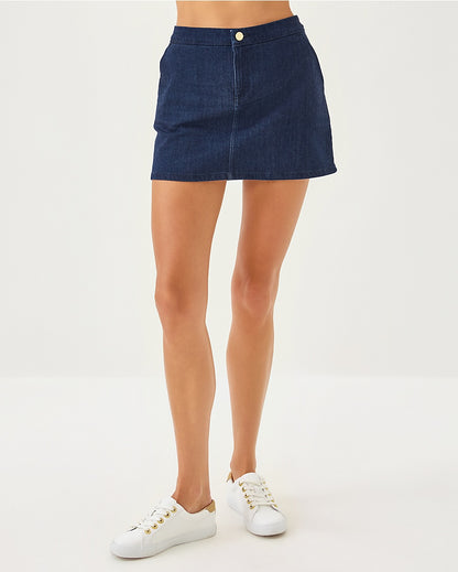 Lilly Pulitzer | Colette Stretch Denim Skirt