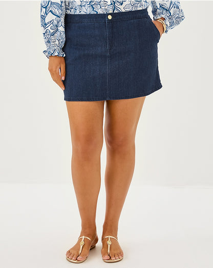 Lilly Pulitzer | Colette Stretch Denim Skirt