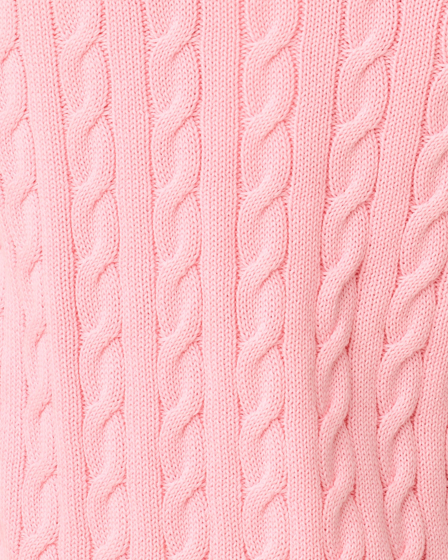 Brockton Crew Neck Cardigan - Conch Shell Pink X Jackfruit Green Tipping