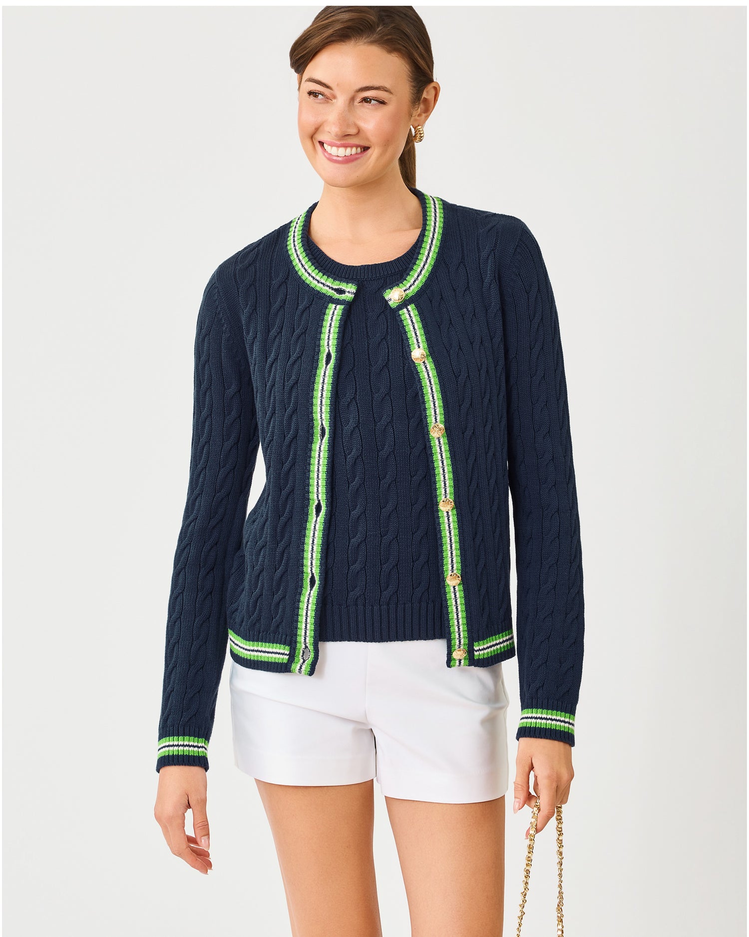 Brockton Crew Neck Cardigan
