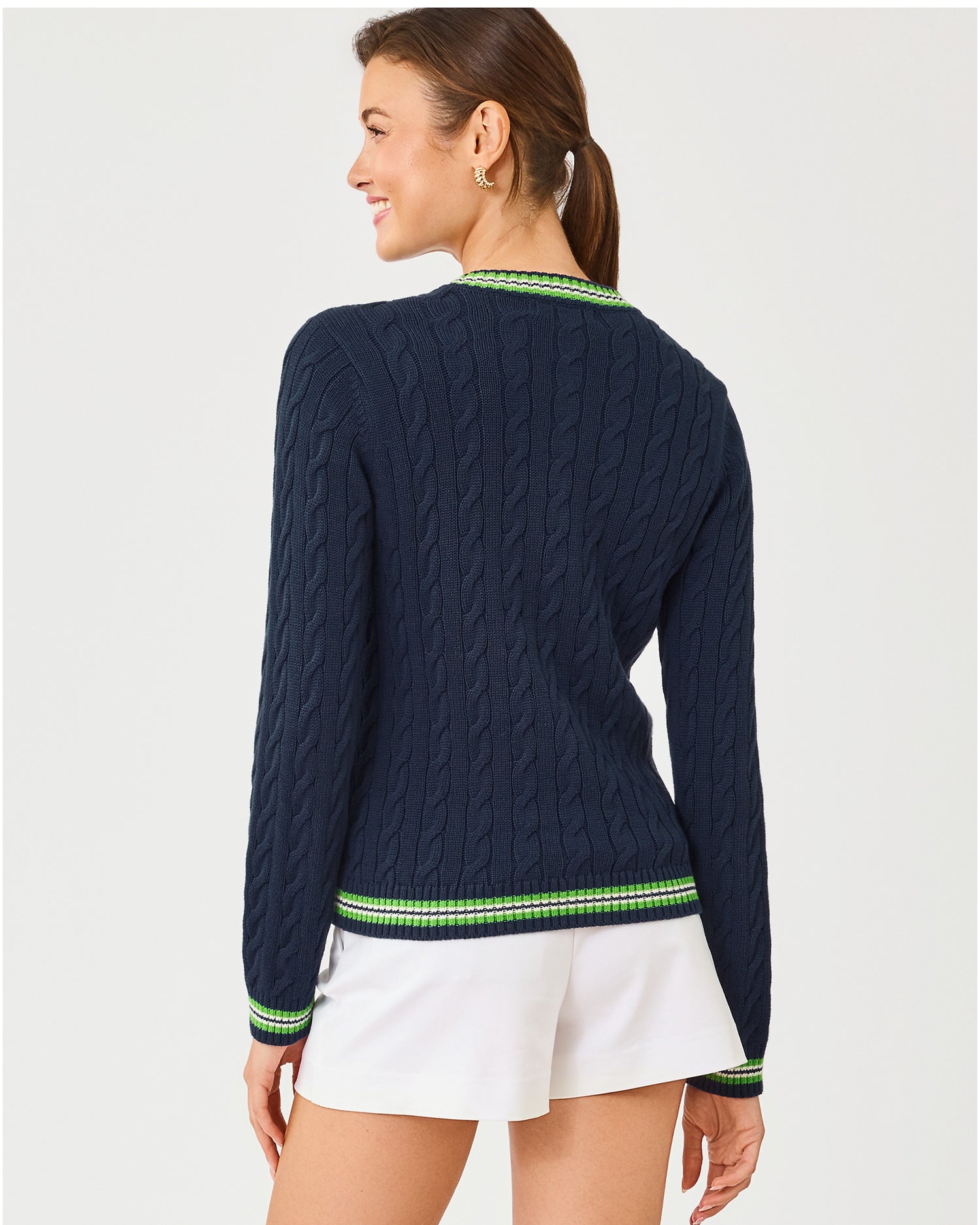 Brockton Crew Neck Cardigan