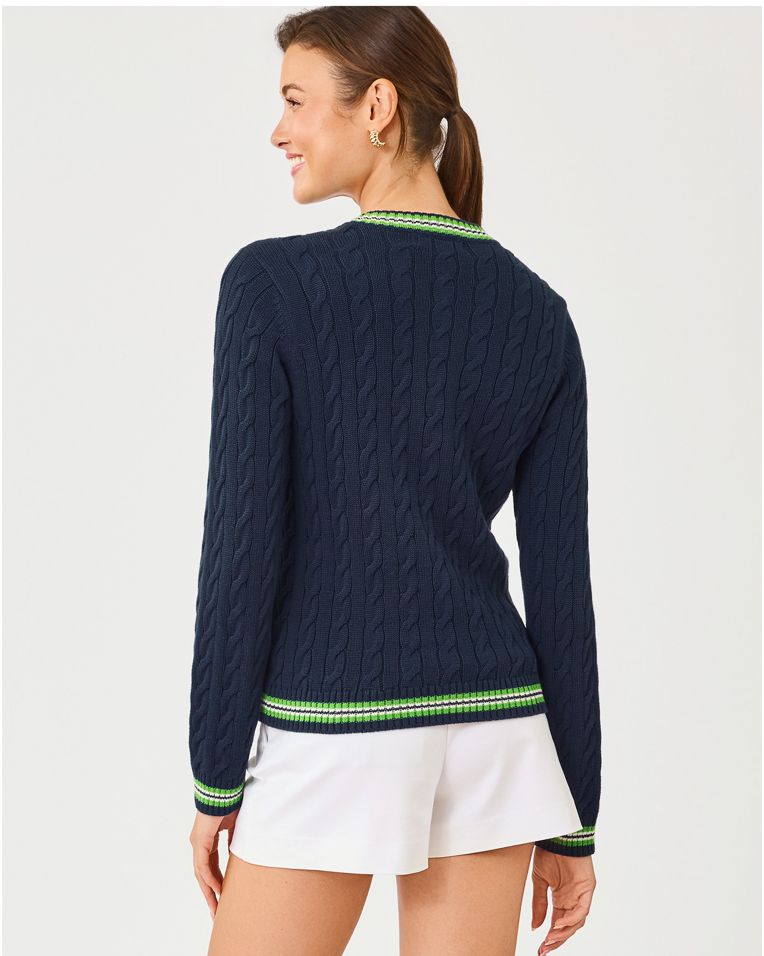 Brockton Crew Neck Cardigan