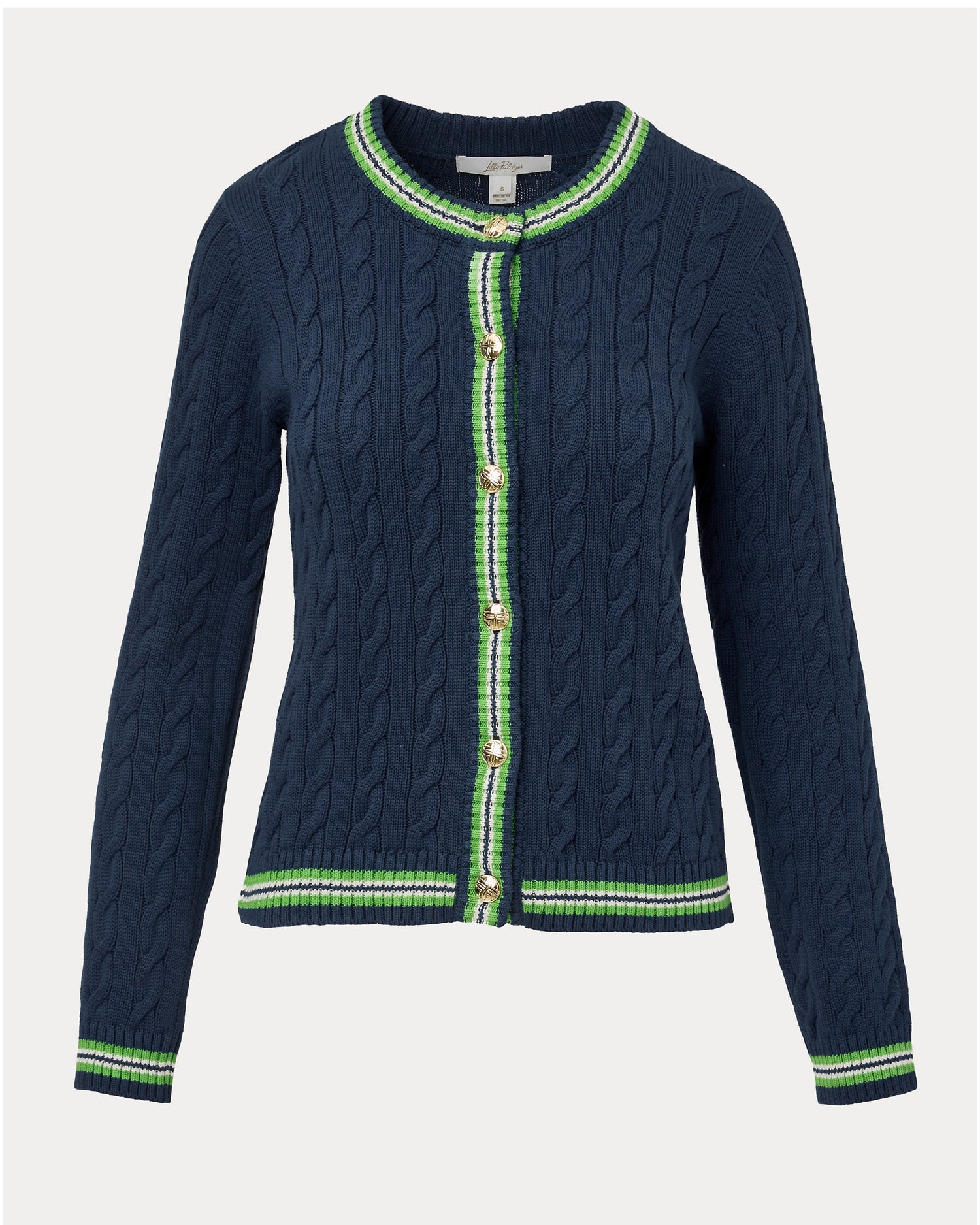 Brockton Crew Neck Cardigan