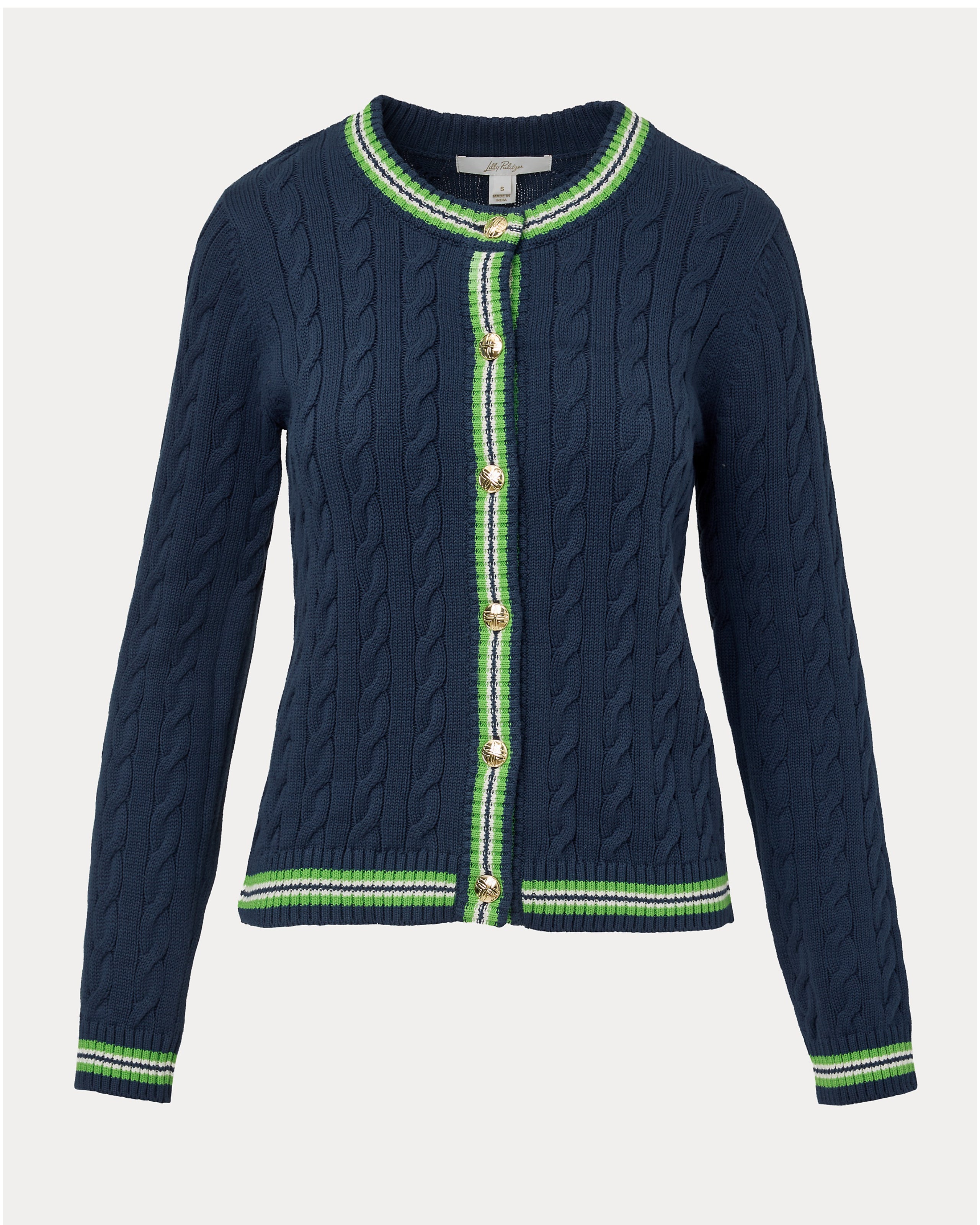 Brockton Crew Neck Cardigan