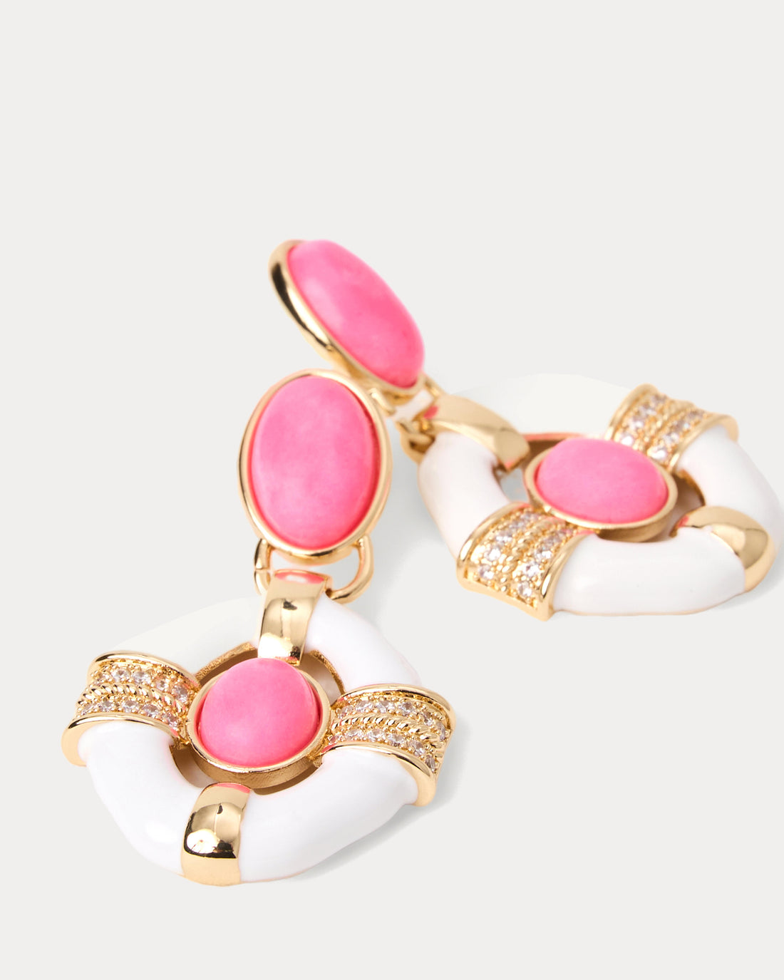 Lilly Pulitzer | Fleur De Lilly Doorknocker Earring - Cherry Blossom Pink
