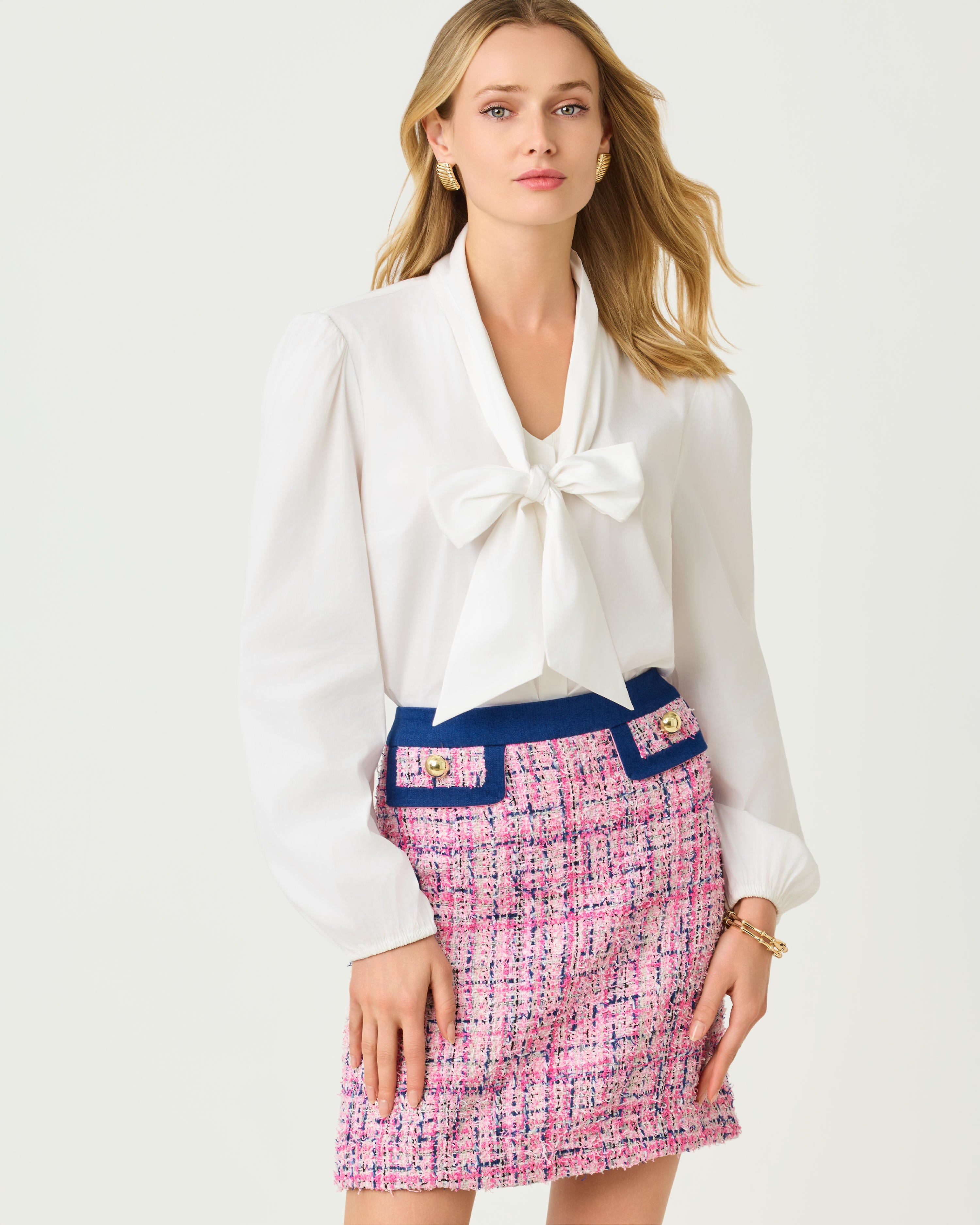 Lilly Pulitzer | The Lilly Shirt Blouse - Resort White