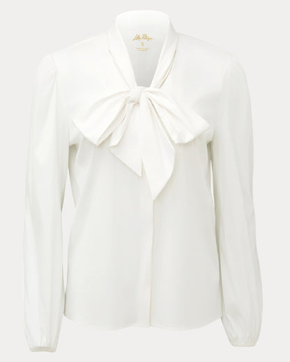 Lilly Pulitzer | The Lilly Shirt Blouse - Resort White