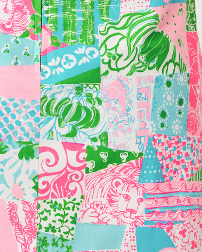 La Costa Mini Skort - Multi Crazy Quilt