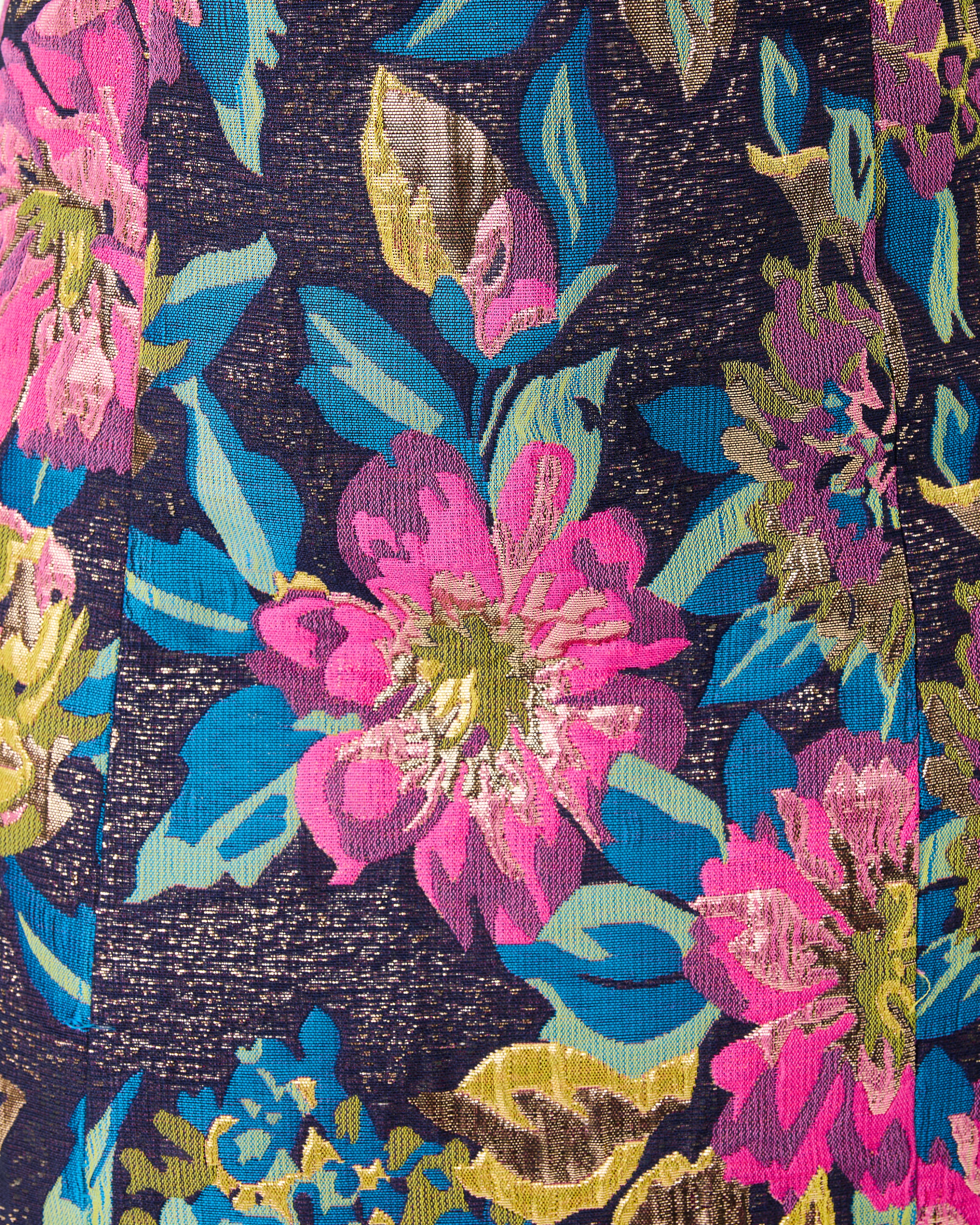 Lilly Pulitzer | Booker Skirted Romper - Multi Canopy Blooms Floral Jacquard