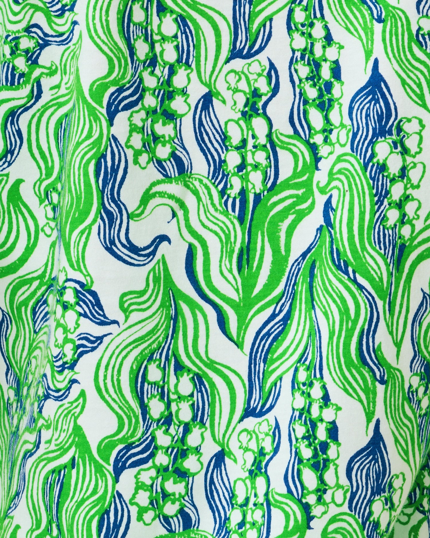 Lilly Pulitzer | Bingley Knit Top - Putting Green Lilly Of The Valley