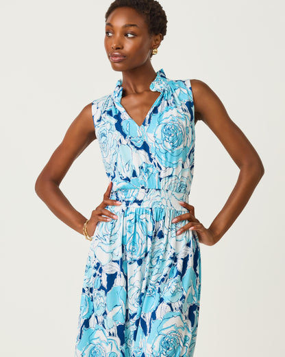 Lilly Pulitzer | Amiria Maxi Dress - Capri Blue Rosanna