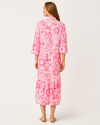 Lilly Pulitzer | Alora Maxi Dress - Cherry Blossom Pink Fleur De Lilly